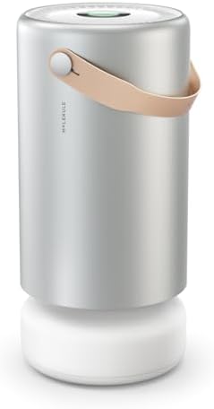 Molekule Air Pro Purifier for Large Rooms/Offices up to 93m² - PECO, Alexa, Destroys Allergens, Bacteria, Viruses, Smoke, Mould, VOC, Smart Sensor