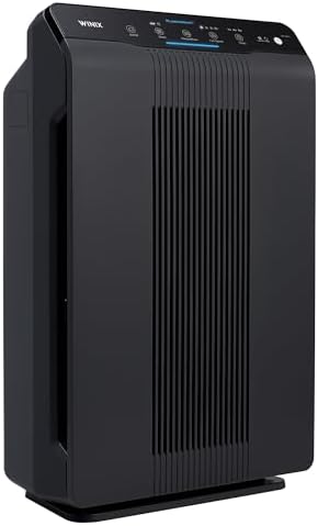 WINIX 5500-2 Air Purifier for Home Bedroom, CADR 390m³/h, 99m², Carbon & HEPA Filters Pollen Allergies Dust Smoke Odors, Air Cleaner Smart Sensor, Sleep Auto Mode